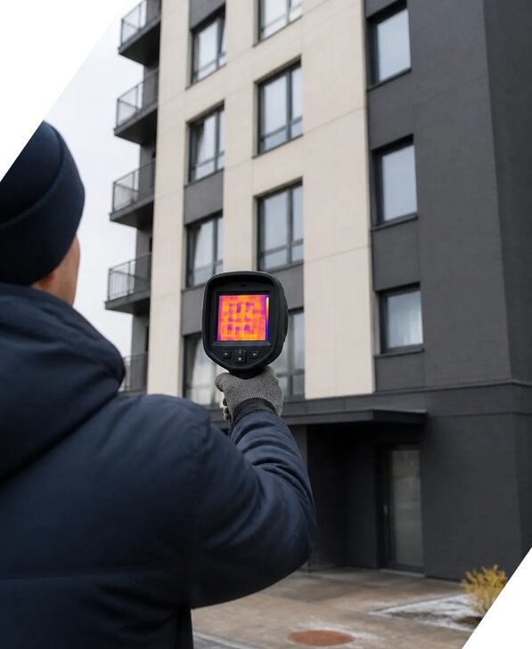 Тепловизионное обследование зданий в Реже от 5477 р. | ЭкспертизаРоссия